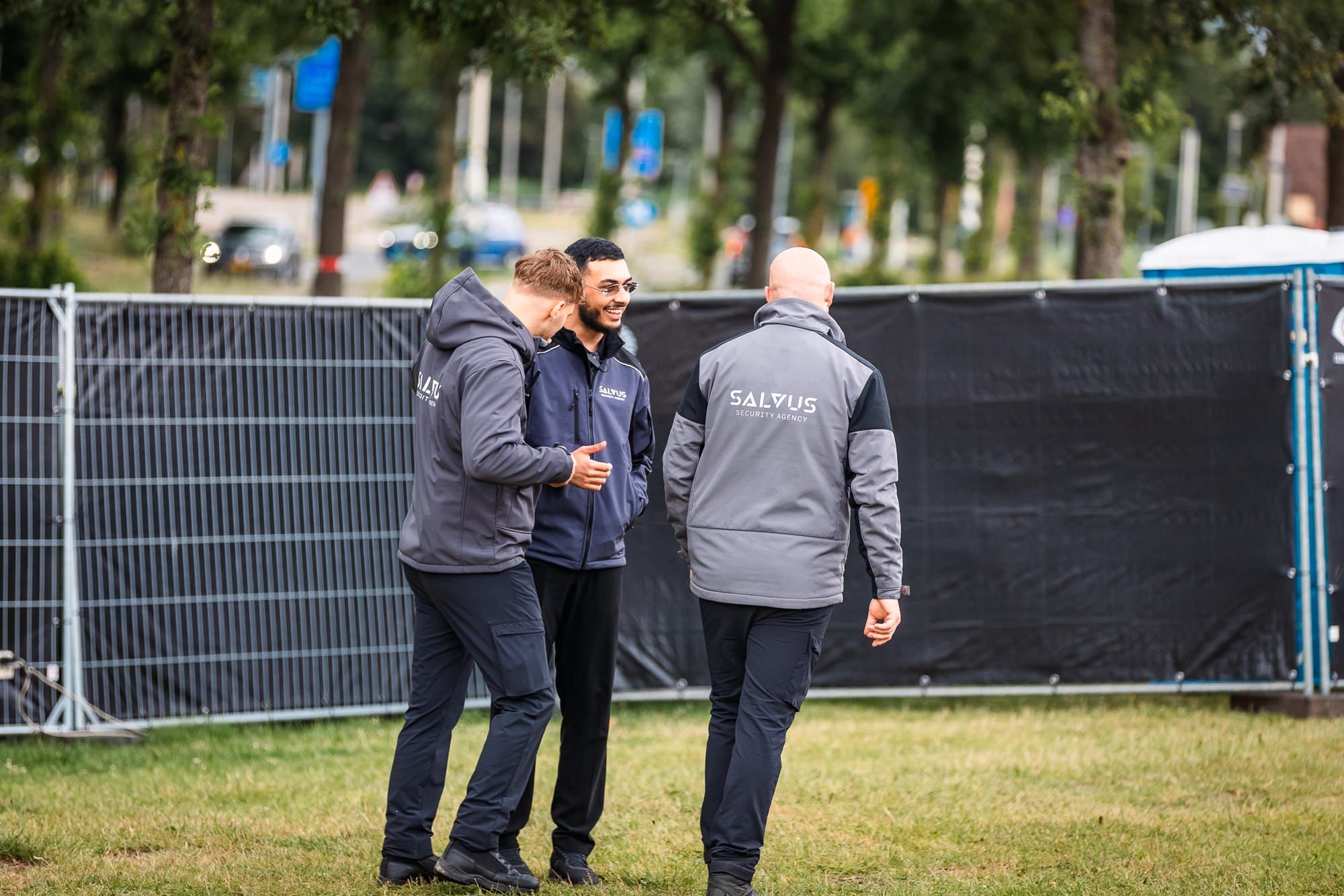Salvus Security aan het werk, objectbeveiliging
