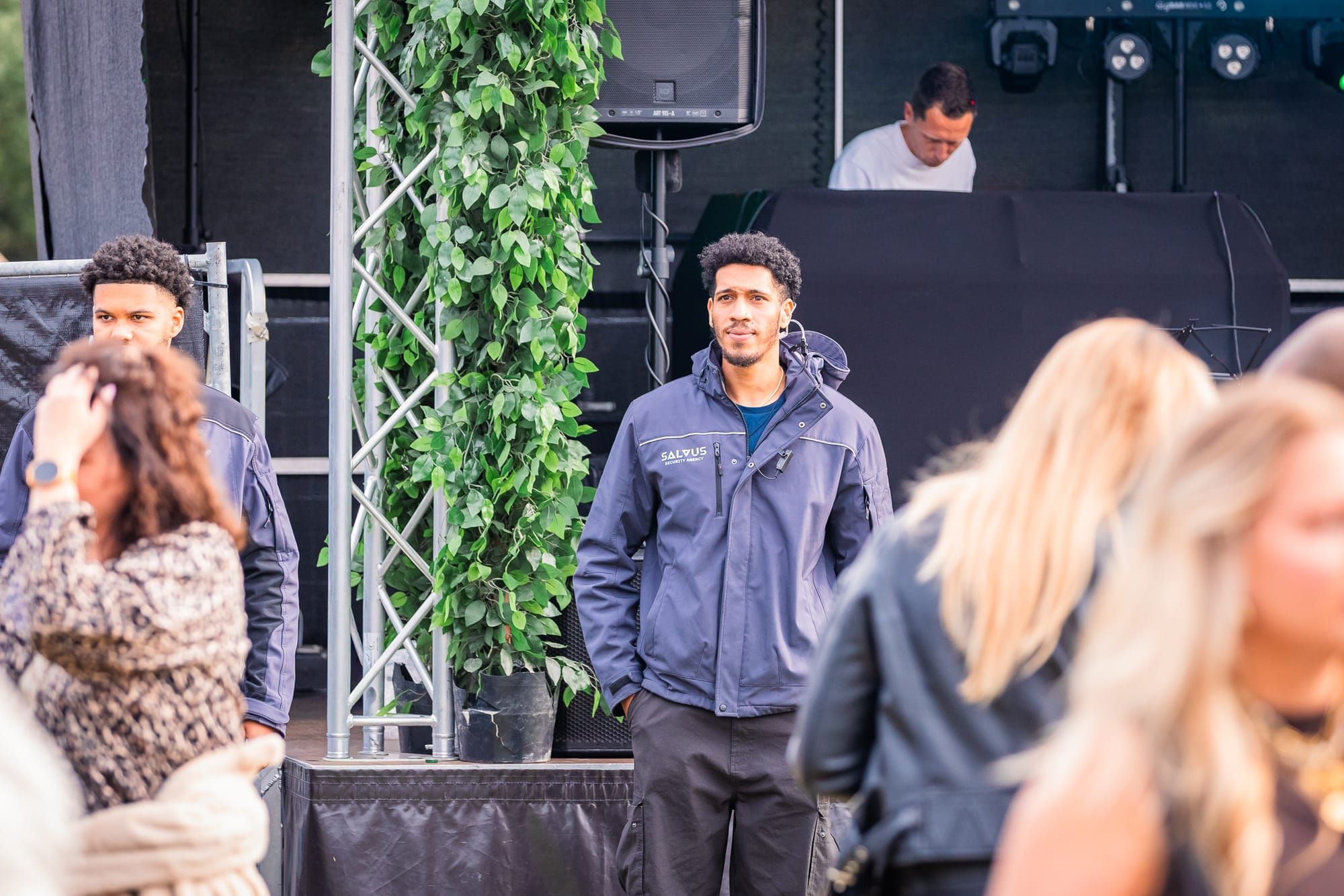 Salvus Security aan het werk, evenementenbeveiliging