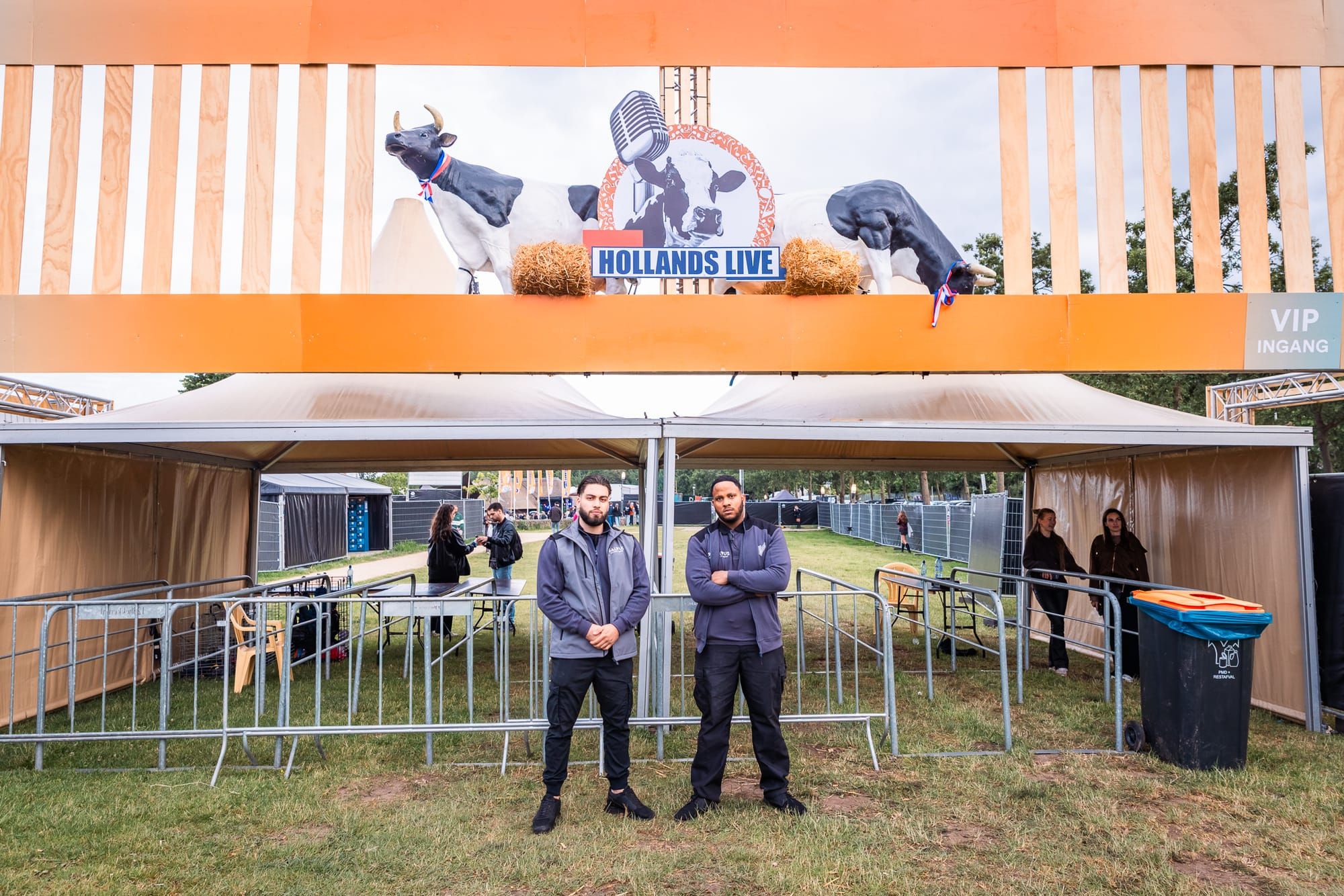 Salvus Security aan het werk, horeca portiers