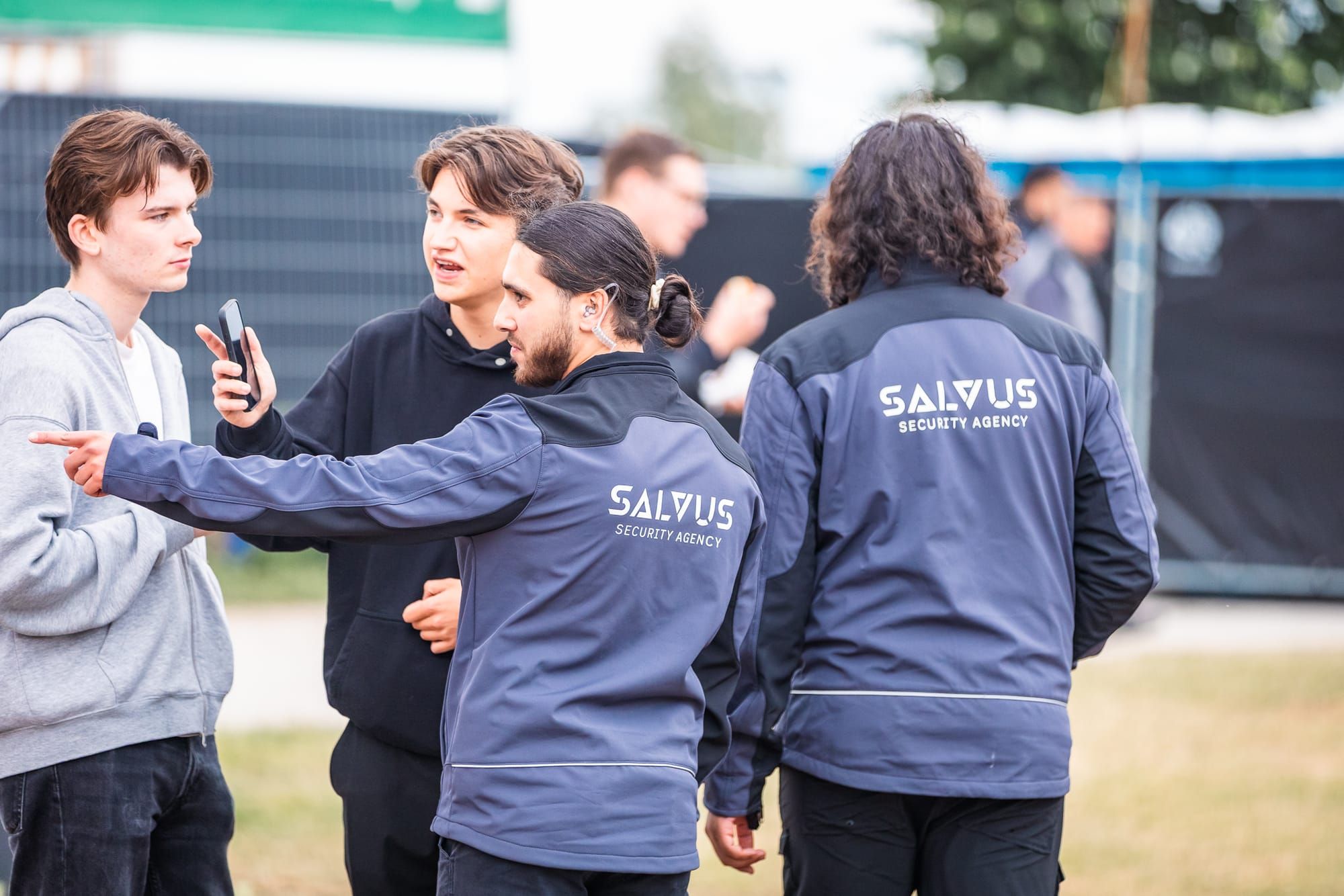 Salvus Security aan het werk, ehbo en evenementenzorg