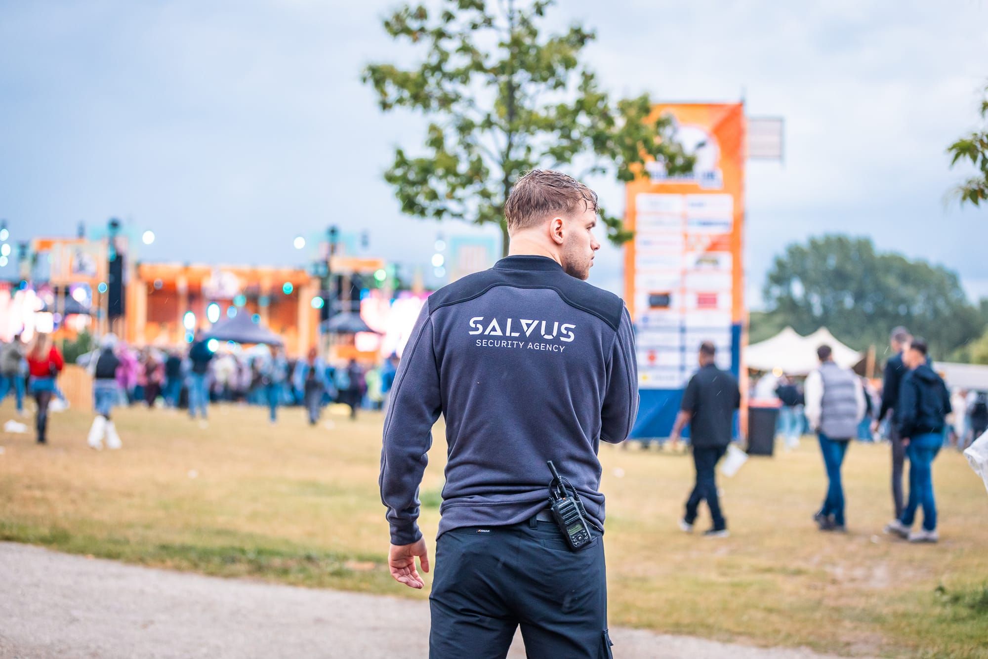 Salvus Security aan het werk, objectbeveiliging