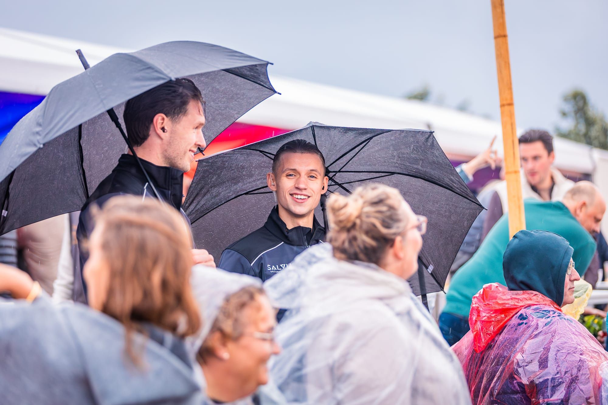 Salvus Security aan het werk, ehbo en evenementenzorg